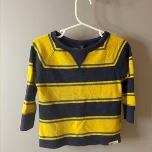 Baby Gap 12-18 month long sleeve. Yellow and blue.